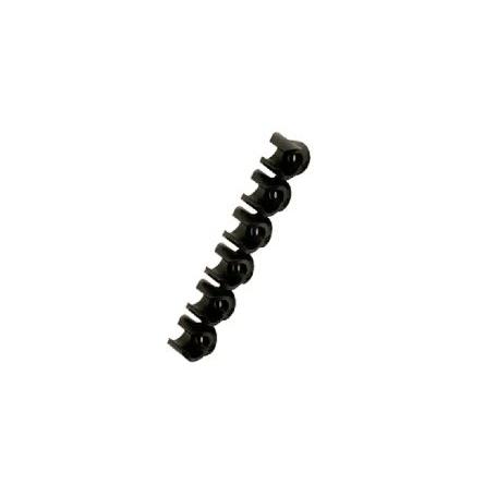 Potrubní spona, řada: Clip 6 trubic, Polymer, pro vnější průměr trubice: 14 mm OD, teplotní rozsah: 95 °C, teplotní