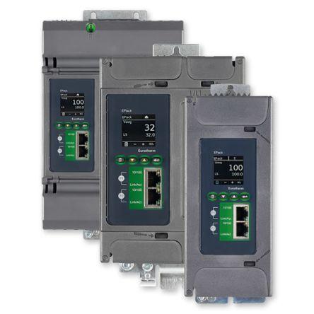 Eurotherm Regulátor napájení, řada: EPACK-1PH Lišta DIN, 70 °C, -25 °C, výstup: Relé 500V, typ řízení: 1 fáze