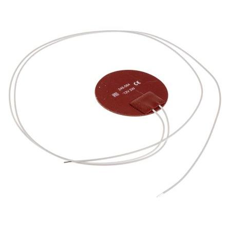 RS PRO Silikonová topná rohož, 2 W, Kruh, 200 °C, 12V dc