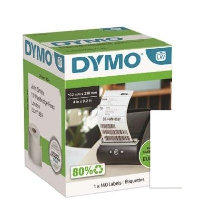Dymo Role do tiskáren štítků 210 mm Dymo 4XL, 5XL 210 mm 140 Na roli
