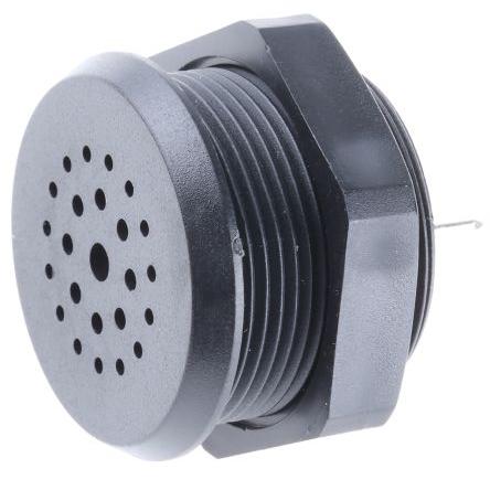 Součást piezoelektrického bzučáku 35V dc 5 V dc 86 dB, Montáž do panelu 26 mm Multifunkční tón Interní 140 mm Sonitron