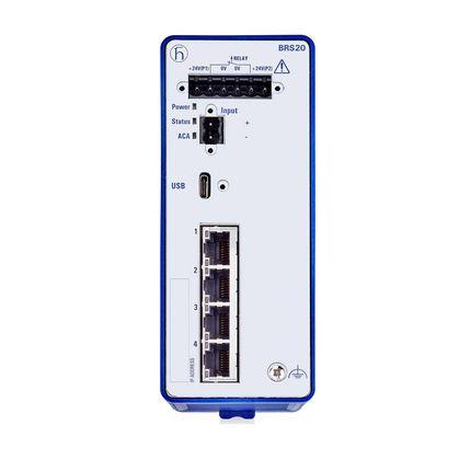 Ethernetový přepínač 4portový 100Mbps Hirschmann Řízený
