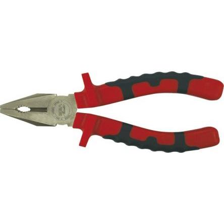 Kombinované kleště 1, celková délka: 180mm, Chrom-vanadová ocel délka čelistí 41mm Ega-Master Splňuje normu VDE/1000V