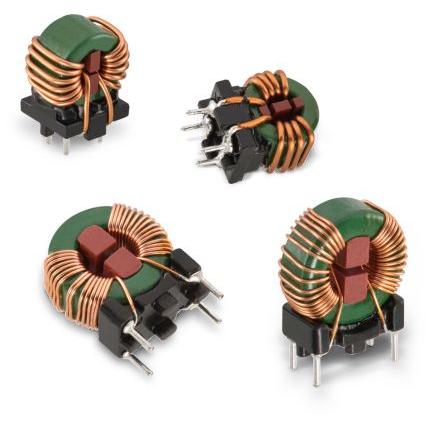 Tlumivka souhlasného napětí, řada: WE-CMBNiZn 16 μH 7.5 A, Průchozí otvor 5 mΩ 1500V Wurth Elektronik