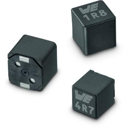 Induktor pro povrchovou montáž, řada: WE-CHSA 20 μH Ano materiál jádra Magneticky stíněné tyčové jádro, 1011 SRF:20 MHz