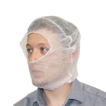 RS PRO Polypropylen One Size Bílá