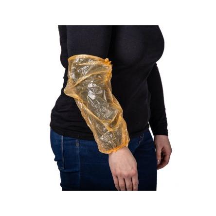 No RS PRO Ochranný rukáv, Oranžová Elastická, Polyetylen RS PRO Jednorázový, SC: 22 x 40 cm