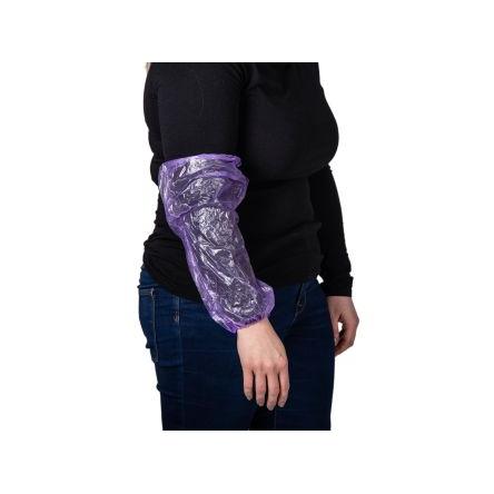 No RS PRO Ochranný rukáv, Purpurová Elastická, Polyetylen Jednorázový, SC: 22 x 40 cm