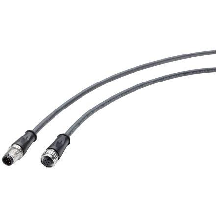Kabel ovladače snímače, A: Vnější, A: Rovný M12 5, B: Rovný M12, B: Vnitřní, 300V 5, řada: 6XV Siemens 2 m
