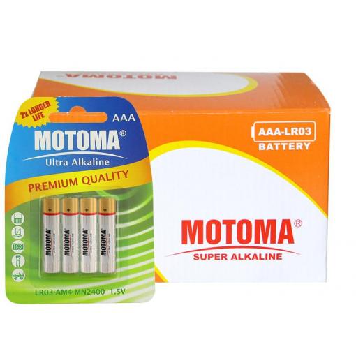 Krabice AAA (R03) MOTOMA Ultra Alkaline 96 ks