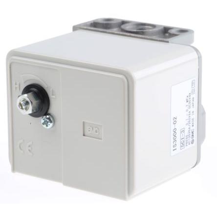 Tlakový spínač NC, řada: IS3000 Vzduch, Plyn 0.1 MPa IP40, max. tlak: 0.8 Mpa SMC