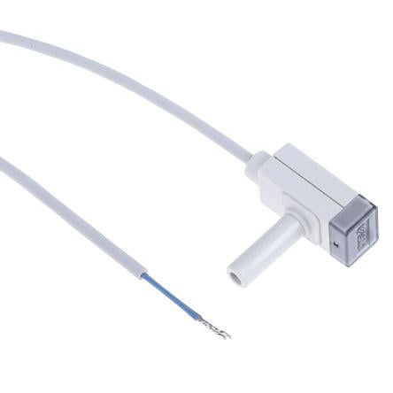 Tlakový spínač, řada: PS Nekorozivní plyn, Vzduch 1 MPa 24V dc IP40, max. tlak: 1 Mpa SMC