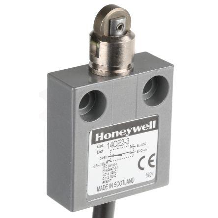 Honeywell Technologies 14CE Plunžr s válečkem Koncový spínač 1 NO/1 NC IP66, IP68, IP67, IP65 Tlakově litý zinek 250V ac