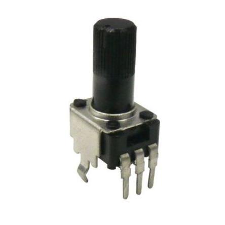 Mechanické rotační kodér 1 ppr impulzů, průměr hřídele: 5 mm Vroubkovaný hřídel Bourns