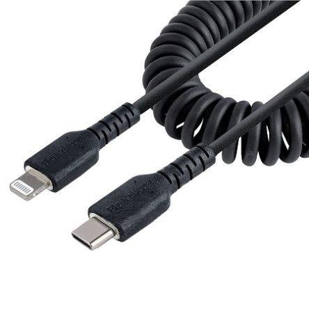 StarTech.com Kabel USB Vnější, A: USB typu C, 1 m Vnější, Černá, B: Lightning