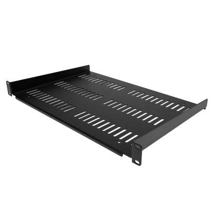 StarTech.com Police 1 U Černá Odvětrávaný 25kg 483mm 305 mm