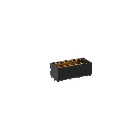 ERNI Konektor PCB, řada: MicroSpeed, Vodič-deska, počet kontaktů: 5, počet řad: 1, rozteč: 2 mm, orientace těla: Svislé,