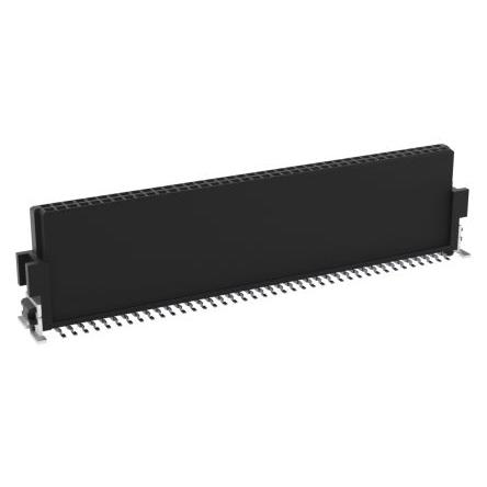 Konektor PCB, orientace těla: Svislé, rozteč: 1.27 mm Vodič-deska, počet kontaktů: 80, počet řad: 2, Povrch Zásuvka,