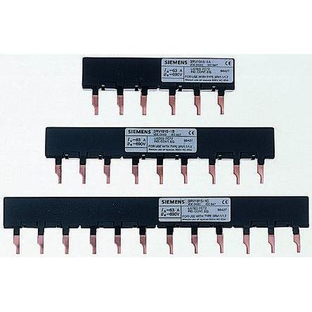 Siemens Přípojnice, rozsah: SIRIUS 3fázová 690 V rozteč 55 mm, rozsah: SIRIUS