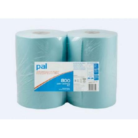 Utěrka, Hydrotek Jedno použití Role Víceúčelové, Modrá, Hygiena PAL, počet ubrousků: 800 V balení Suché 300 x 300 mm