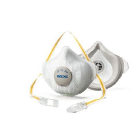 Moldex Respirační maska, řada: AIR PLUS, SC: One size, Žlutá, Bílá, Vzduchový respirátor