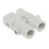 Wieland Konektor pro osvětlení, řada: ST16 Kabel Vnější Mini konektor Šroubová 25A, IP20 barva Bílá, formát pólů: 2,