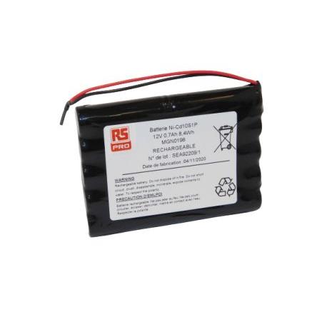 Nabíjecí baterie 12 V NiCd AA 10KR15/48 700 mAh RS PRO RS PRO