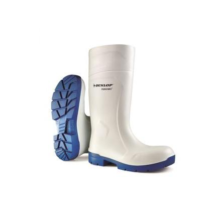 A Bezpečnostní systém Wellington obuv Unisex, Nerezová ocel, Bílá Ano Dunlop 38 SRC