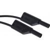 Hirschmann Test & Measurement Zkušební kabel s konektorem, Černá 16A, délka kabelů: 2 m, 1000 V ac, 1000V dc,