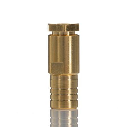 RS PRO Koaxiální konektor, řada: RS PRO Vnitřní, 50 Ω, orientace těla: Rovný, Kabel Konektor SMB Objímka, 4GHz 125 °C