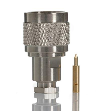 RS PRO Koaxiální konektor, řada: RS PRO Vnější, 50 Ω, orientace těla: Rovný, Kabel Konektor N Objímka, 6GHz 125 °C -45