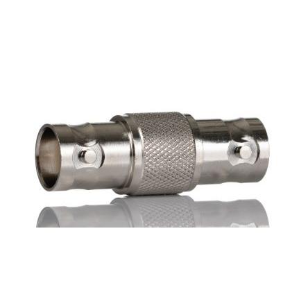 RS PRO Koaxiální adaptér, orientace těla: Rovný, 50 Ω, 4GHz, typ kabelu: Koaxiální, obklad těla: Nikl