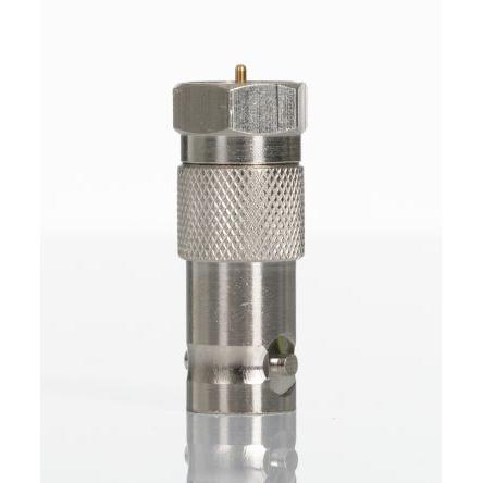 RS PRO Koaxiální adaptér, orientace těla: Rovný, 75 Ω, 1GHz, typ kabelu: Koaxiální, obklad těla: Nikl