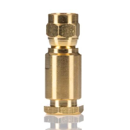 RS PRO Koaxiální konektor, řada: RS PRO Vnější, 50 Ω, orientace těla: Rovný, Kabel Konektor SMC Objímka, 6GHz 125 °C -45