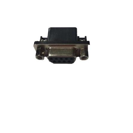 RS PRO Konektor D-Sub, počet kontaktů: 9, orientace těla: Pravý úhel 2.77 mm, Montáž do panelu Vnější, D-SUB, 1kV, E,