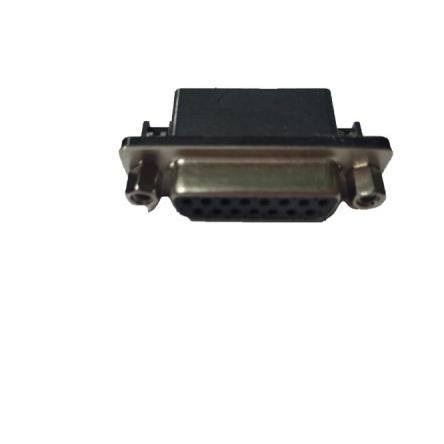 RS PRO Konektor D-Sub, počet kontaktů: 15, orientace těla: Pravý úhel 2.77 mm, Montáž do panelu Vnější, D-SUB, 1kV, A,