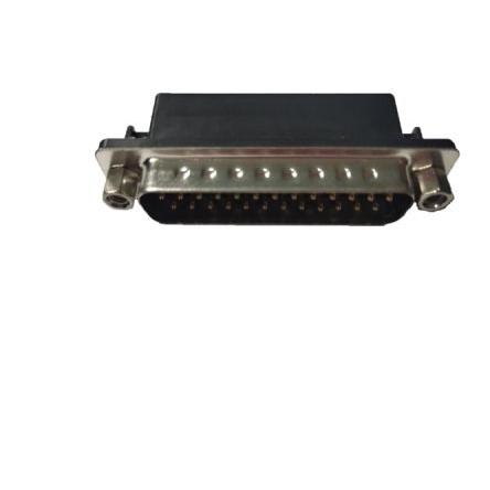 RS PRO Konektor D-Sub, počet kontaktů: 25, orientace těla: Pravý úhel 2.77 mm, Montáž do panelu Vnější, D-SUB, 1kV, B,