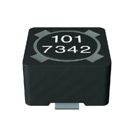 Induktor pro povrchovou montáž, řada: B82472G6 100 μH Ano materiál jádra Ferit, Povrchová montáž ±20 % Vinutý 670 mA Idc