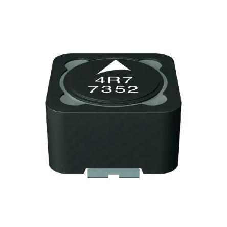 Induktor pro povrchovou montáž, řada: B82477-G4 15 μH Ano materiál jádra Ferit, Povrchová montáž ±20 % Vinutý 4.5 A Idc
