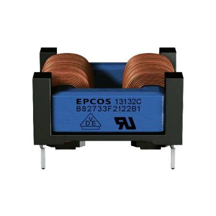 Tlumivka souhlasného napětí, řada: B82733F 10 mH 2.3 A 188 mΩ 250V TDK