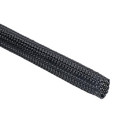 Kabelový návlek Polybutylentereftalát Expanzní poměr Pletený Černá HellermannTyton 70 mm 100m, řada: Helagaine HEGP