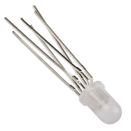 LED 6 kolíkový Průchozí otvor barva RGB LF5WAEMBGMBW 60 ° Kingbright 5 mm (T-1 3/4)