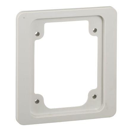 Schneider Electric Průchozí deska, délka: 85 mm x 65mm Řada Kaedra, Polymer