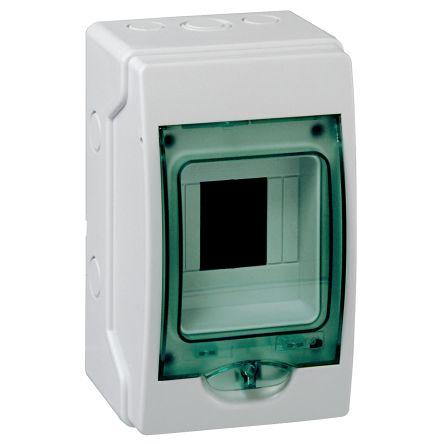 Schneider Electric Pouzdro, řada: Kaedra IP65 barva Světle šedá (skříň) IK09 Polymer 160 mm 200 mm 123 mm