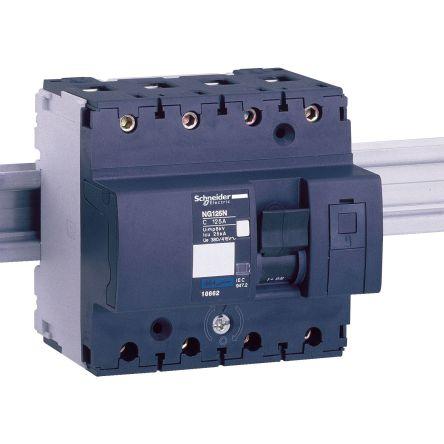 Schneider Electric Miniaturní jistič, rozsah: Acti9 NG125 4pólový 32A vypínací výkon 25 kA, charakteristika: Typ C,
