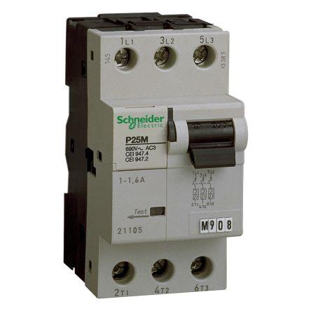 Schneider Electric Miniaturní jistič, rozsah: Acti9 Moteur 3pólový 2.5A vypínací výkon 3 kA, charakteristika: Typ K,