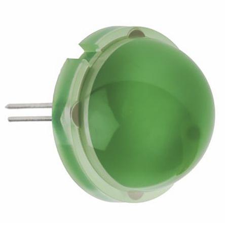 LED, řada: BIG LAMP 2 kolíkový Průchozí otvor barva Zelená 568nm 8 V DLC2/6SGD 120 ° Kingbright 20 mm