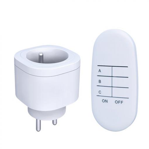 Zásuvky bezdrátové SOLIGHT DY08 2+1