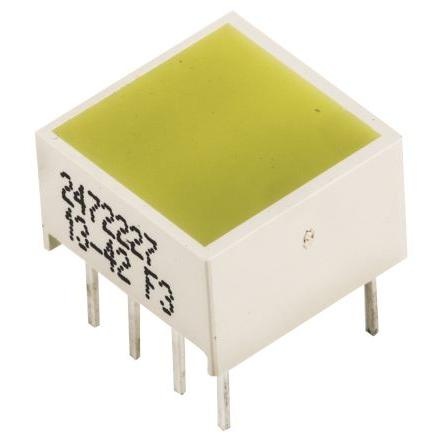 KB-2755YD LED displej, řada: KB-2755YD Světelný proužek LED barva LED diody Žlutá 50mcd 8.89 mm Kingbright 588nm