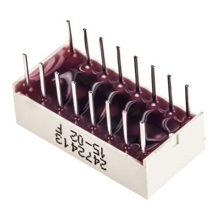 KB-2685 ID LED displej Světelná lišta barva LED diody Červená 25mcd 9.9 mm Kingbright 625nm